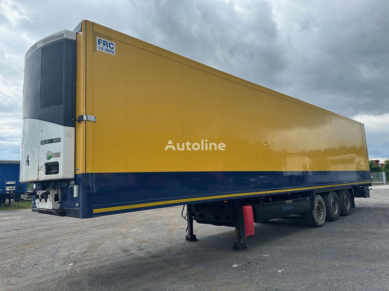 Krone SD Tiefkühler / Doppelstock/ Thermoking refrigerated semi-trailer