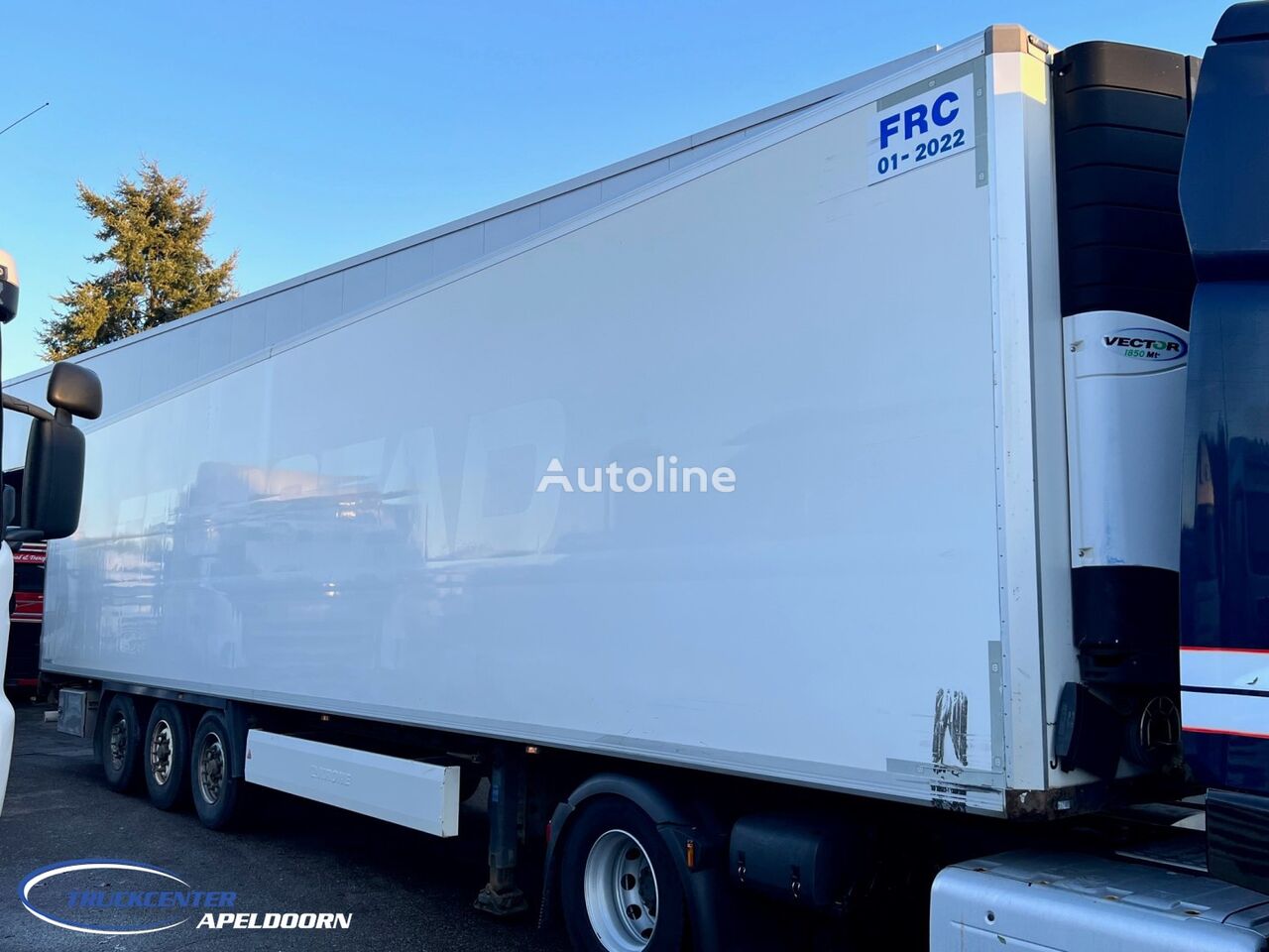 Krone SDR 27 Carrier 1850 MT - Multitemp, 265x250, BPW refrigerated semi-trailer