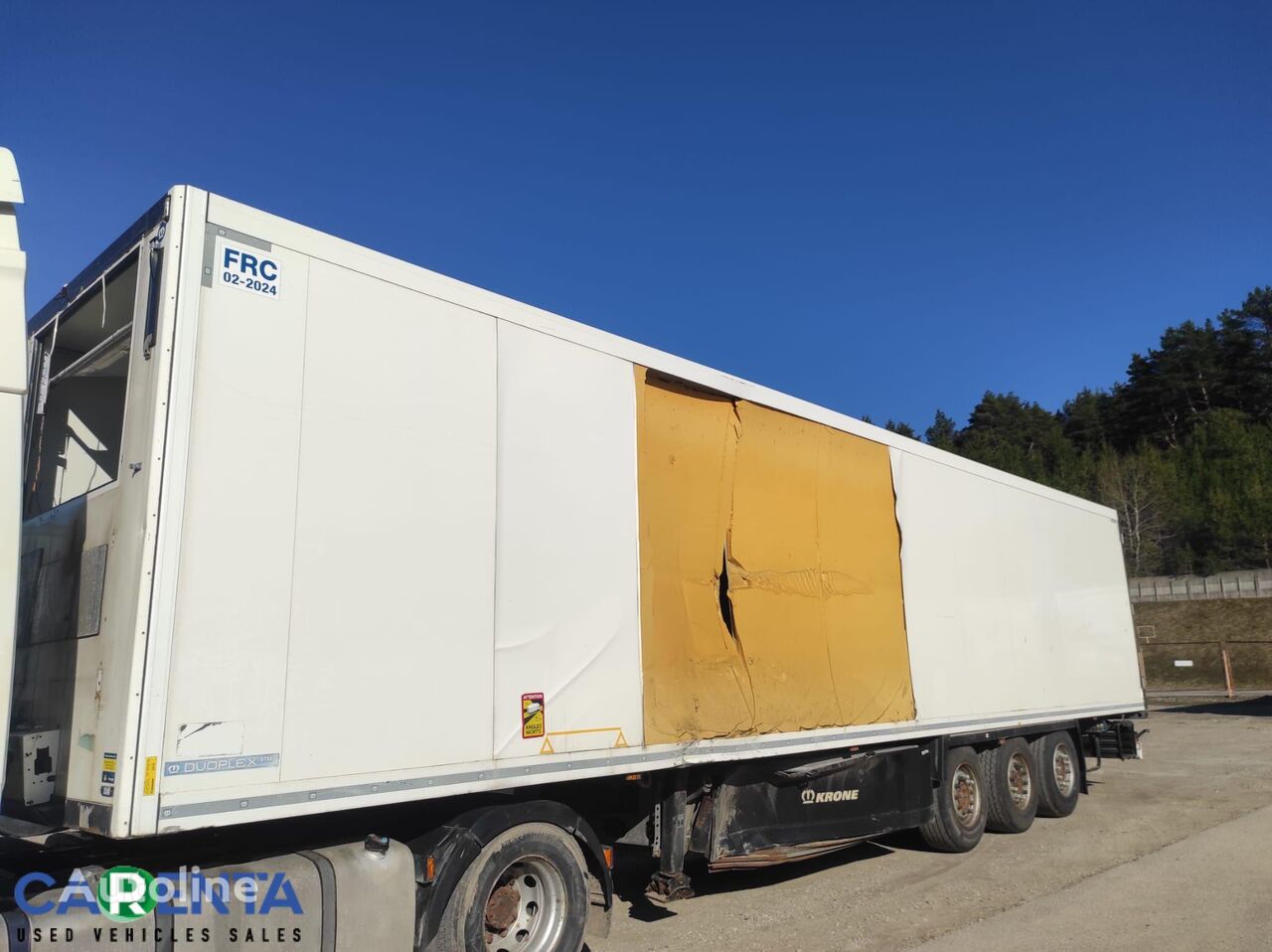 Krone SDR27 refrigerated semi-trailer