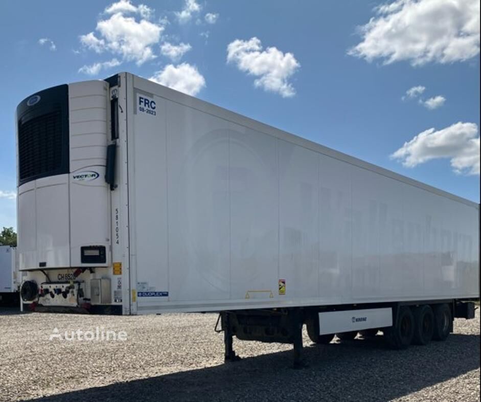 Krone Trailer Reefer Flower Width Straight refrigerated semi-trailer - Autoline