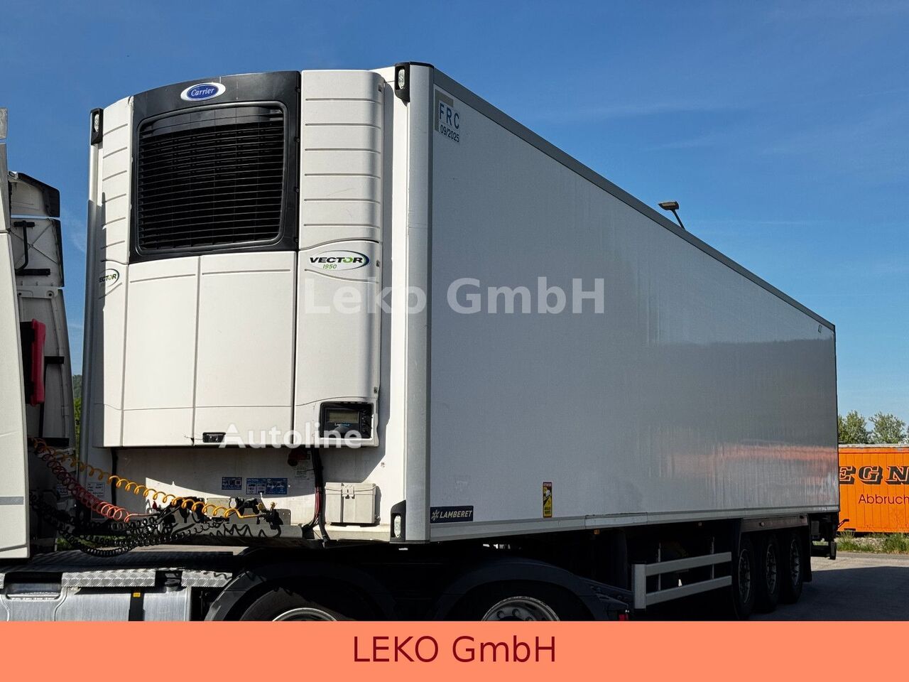 العربات نصف المقطورة شاحنة التبريد Lamberet - Autoline