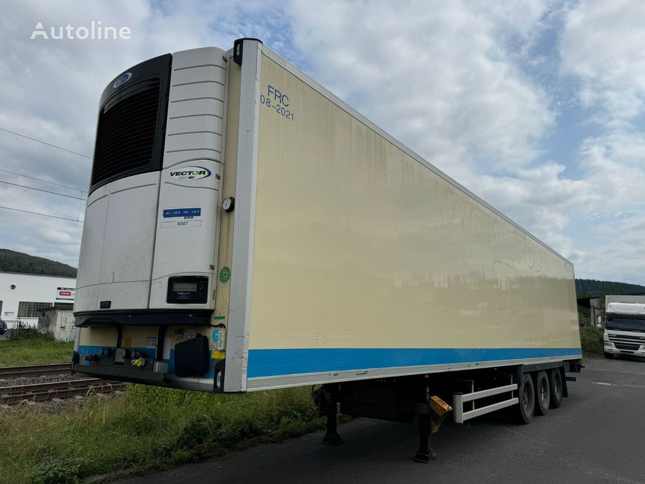 Lamberet SR 2 Tiefkül. / DP Stock / Trommelbremse semitrailer frys