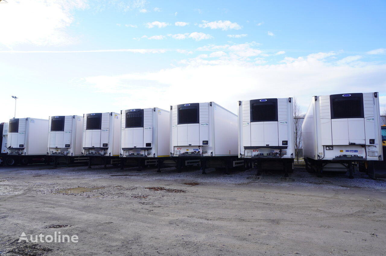 العربات نصف المقطورة شاحنة التبريد Lamberet refrigerated semi-trailer / Carrier Vector 1950 MT (Multitempera