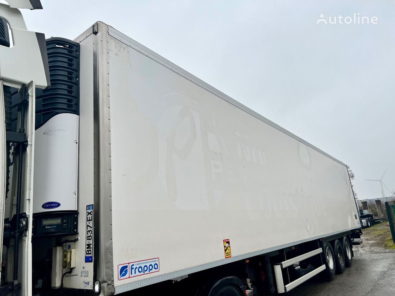 LeciTrailer FRAPPA Tiefkühler Carrier 1300 Maxima LBW refrigerated semi-trailer