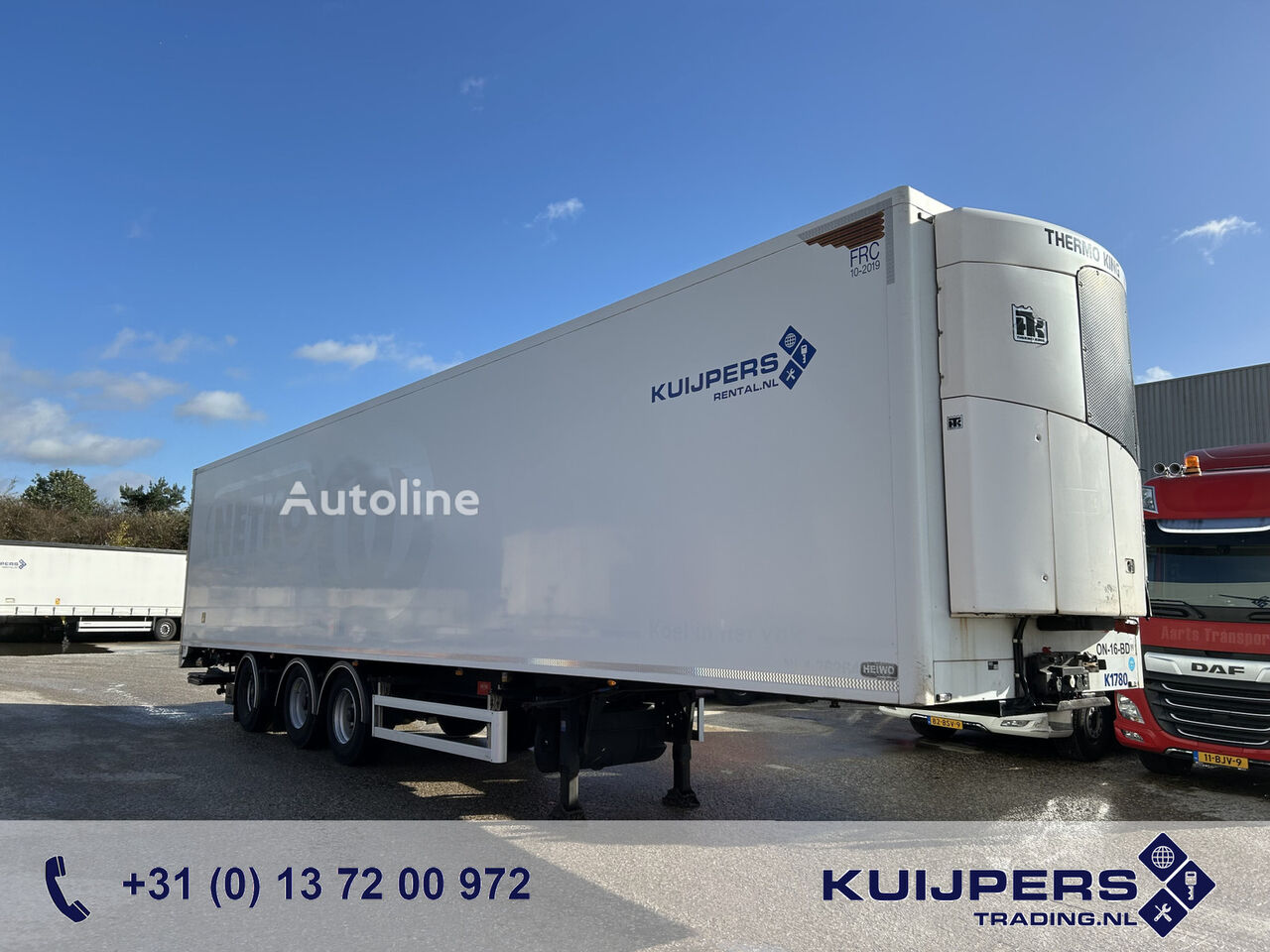 Pacton Heiwo / Thermo King SLXe 300 -29 gr kylskåp semitrailer till salu | Autoline SE Pacton Heiwo / Thermo King SLXe 300 -29 gr kylskåp semitrailer - Autoline