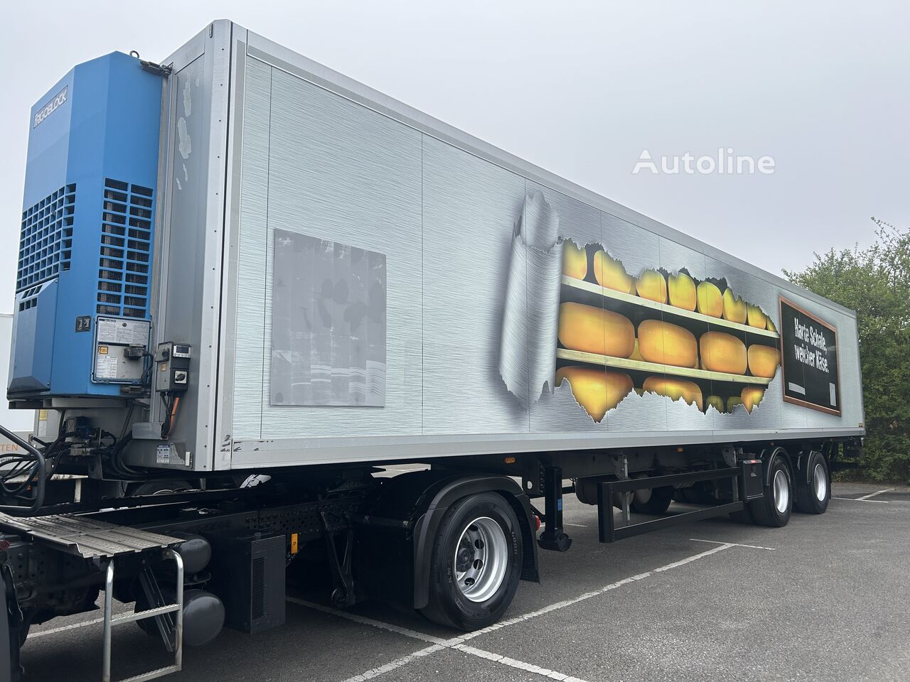 بيع العربات نصف المقطورة شاحنة التبريد Rohr 2-Achs Frigoblock Lenkachse LBW Türen | Autoline TN العربات نصف المقطورة شاحنة التبريد Rohr 2-Achs Frigoblock Lenkachse LBW Türen - Autoline