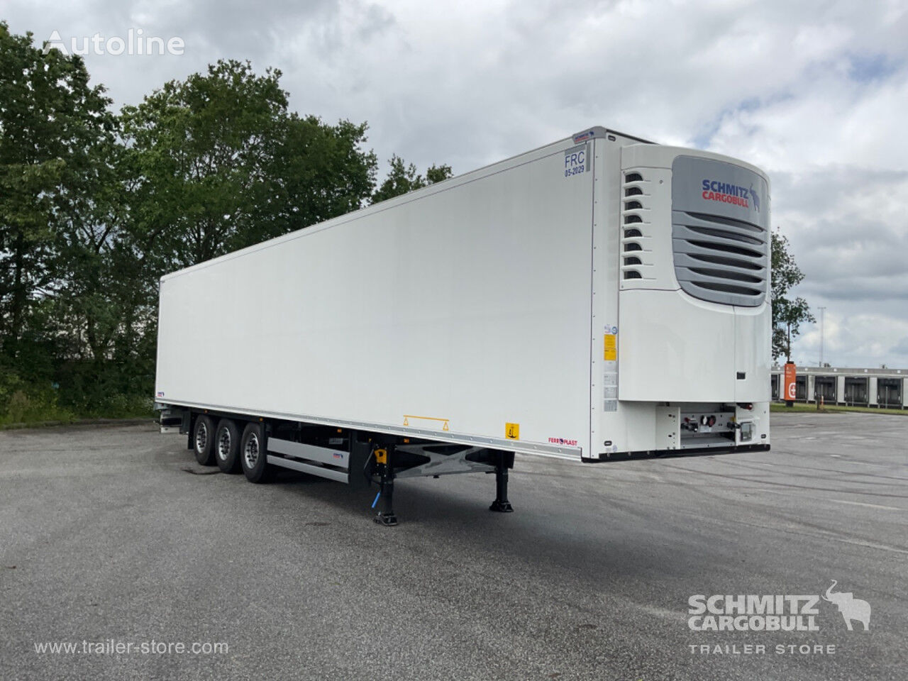 new Schmitz refrigerated semi-trailer