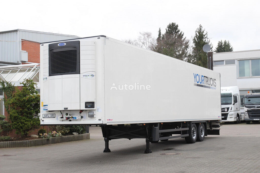 Schmitz 2 Achser CV1550 Blumenbreite Rolltor Miete RENT refrigerated semi-trailer