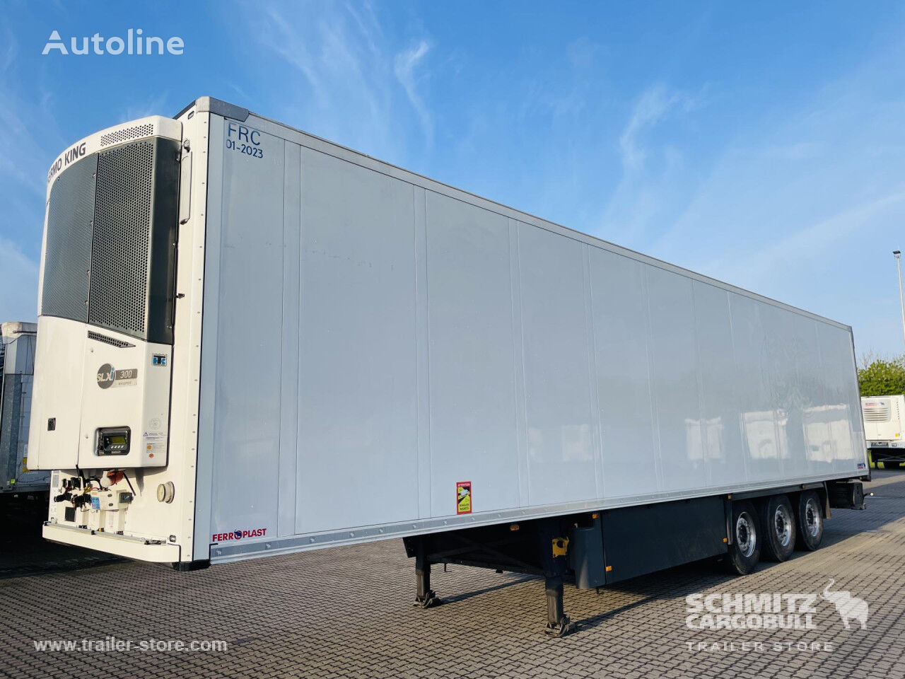 Schmitz Auflieger TiefkÃŒhler Standard Double deck refrigerated semi-trailer