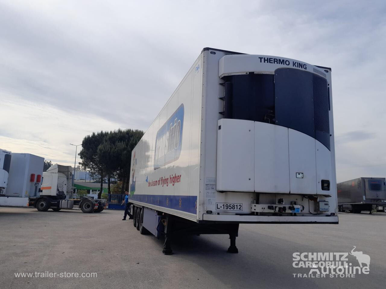 Schmitz Caixa congelador PadrÃ£o refrigerated semi-trailer