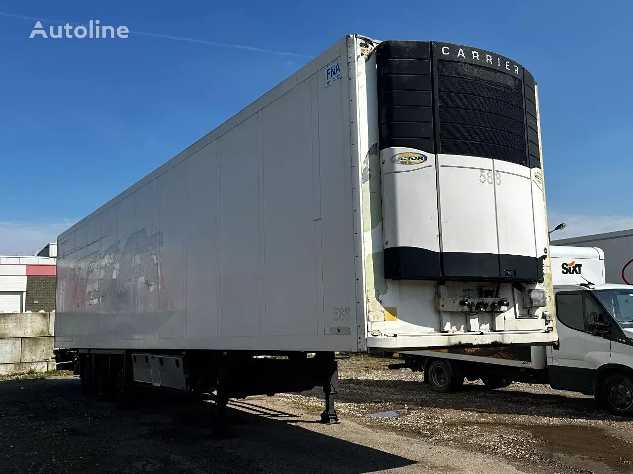 Schmitz Cargobull 3 Axle CARIER 1800MT 7CM side H270 poluprikolica hladnjača