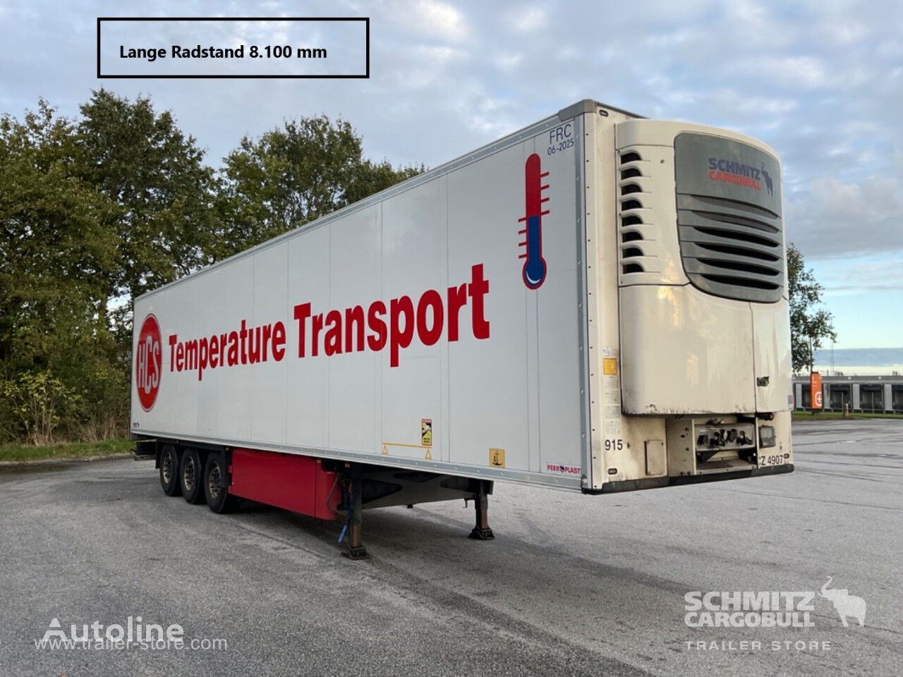 Schmitz Cargobull Auflieger TiefkÃŒhlkoffer Multitemp Double deck refrigerated semi-trailer