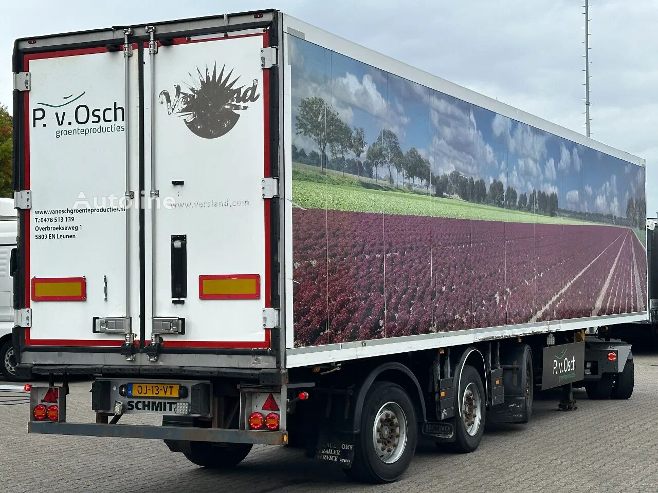 Polprikolica hladilnik Schmitz Cargobull Carrier Maxima 1300 / 2x Stuur-As / Lift-As - Autoline