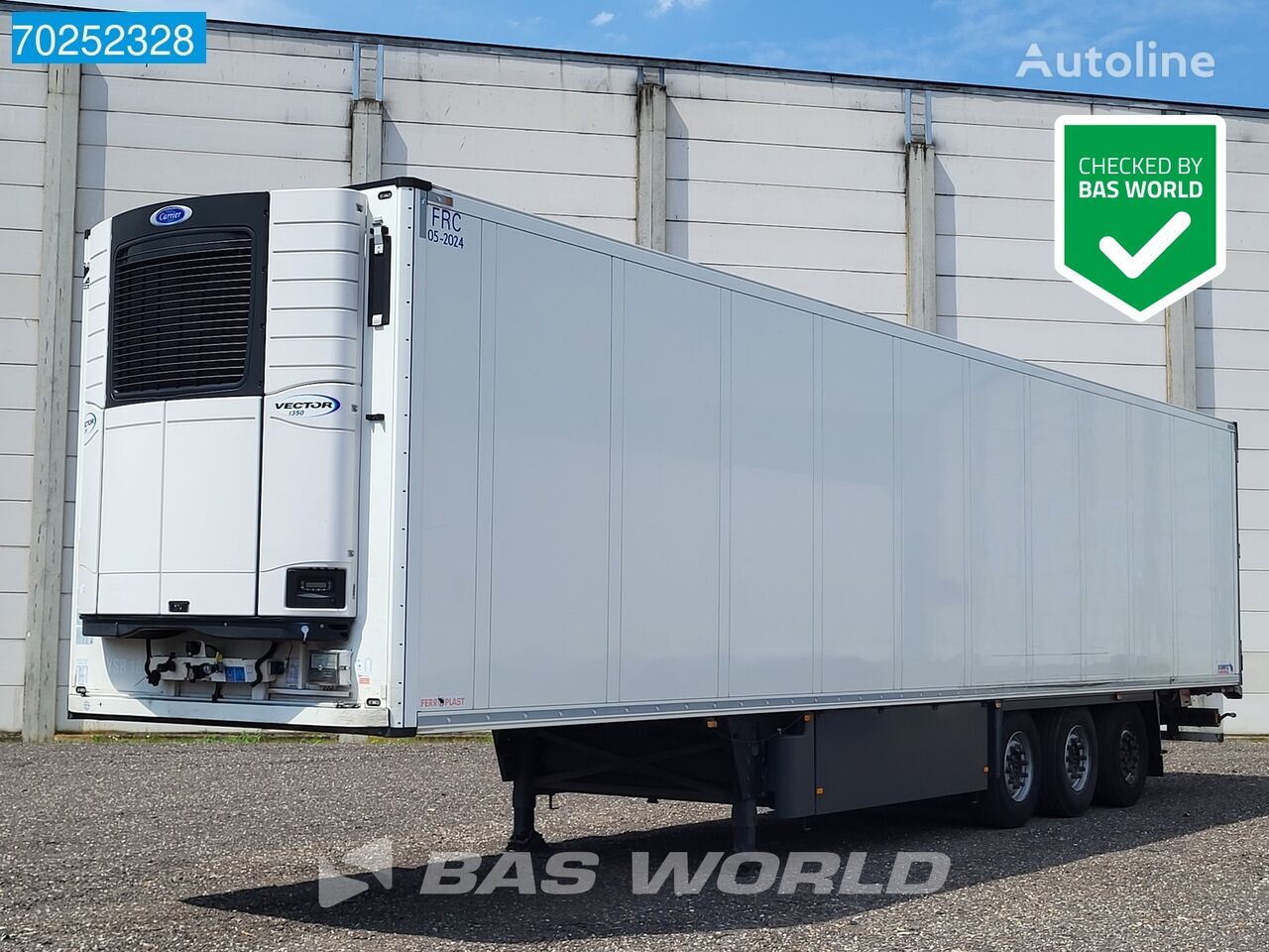 semi-trailer berpendingin Schmitz Cargobull Carrier Vector I350 Blumenbreit Palettenkasten