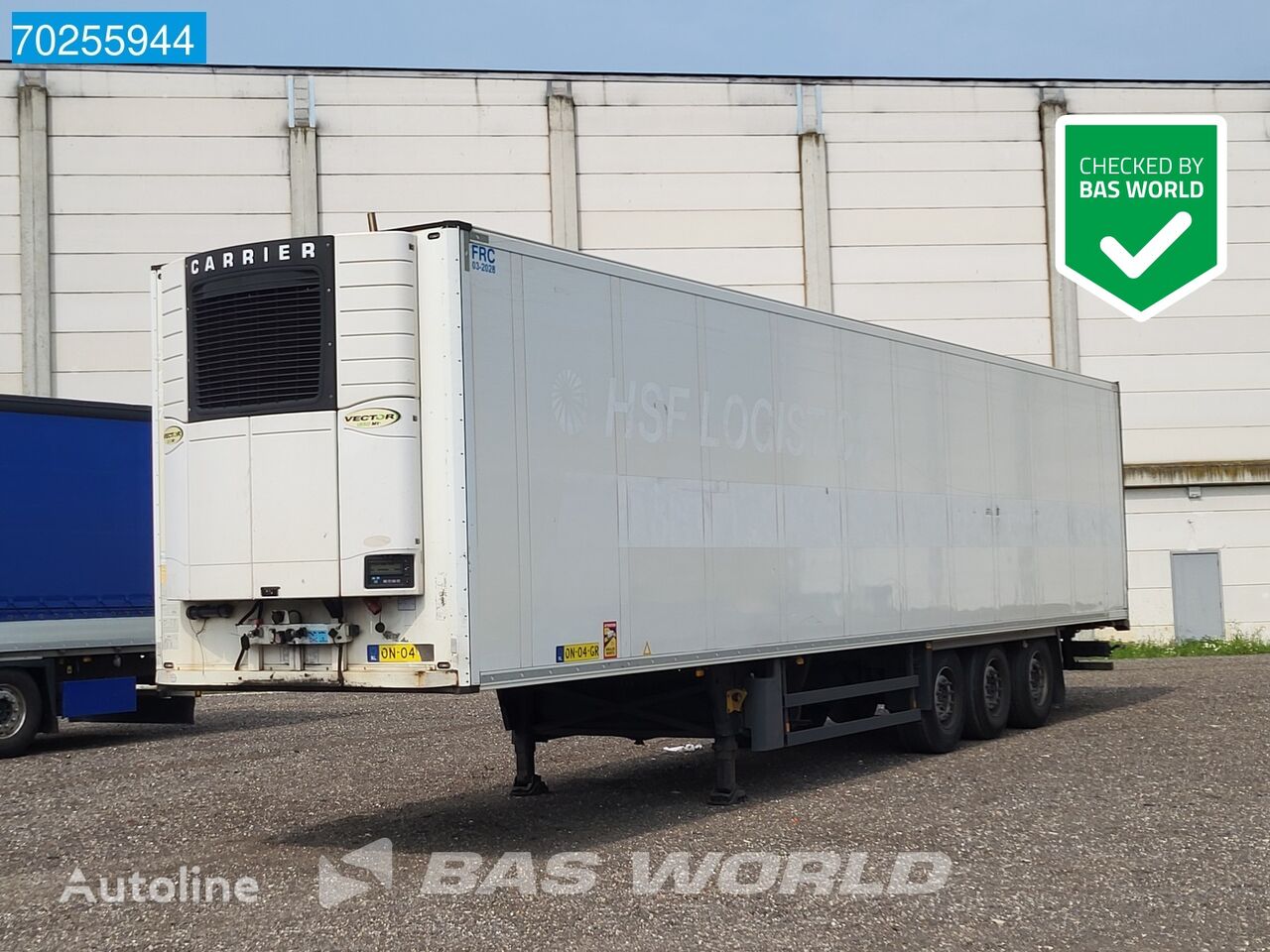 návěs chladírenský Schmitz Cargobull Carrier Vector I850MT 3 axles NL-Trailer TÜV 03/25 Doppelverdamp