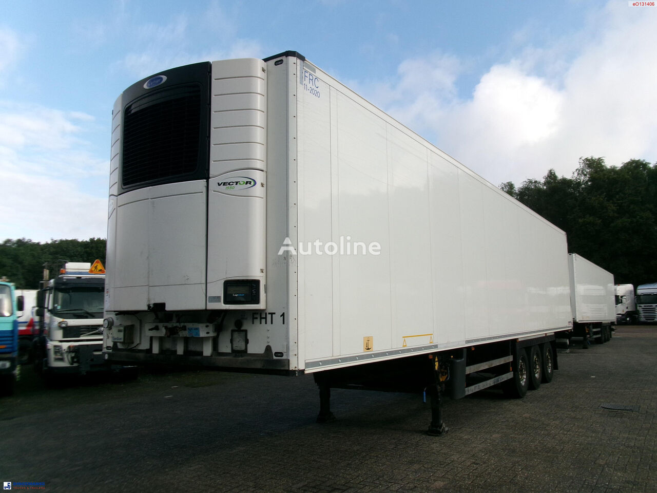 العربات نصف المقطورة شاحنة التبريد Schmitz Cargobull Frigo trailer + Carrier Vector 1550