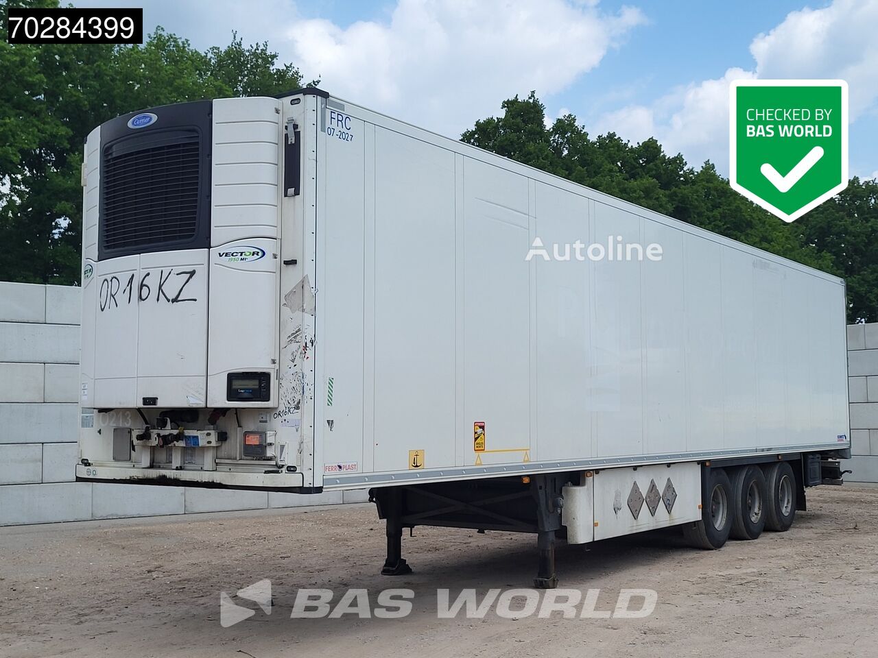 Schmitz Cargobull SCB*S3B axles MOT 9/25 Doppelstock Blumenbreit