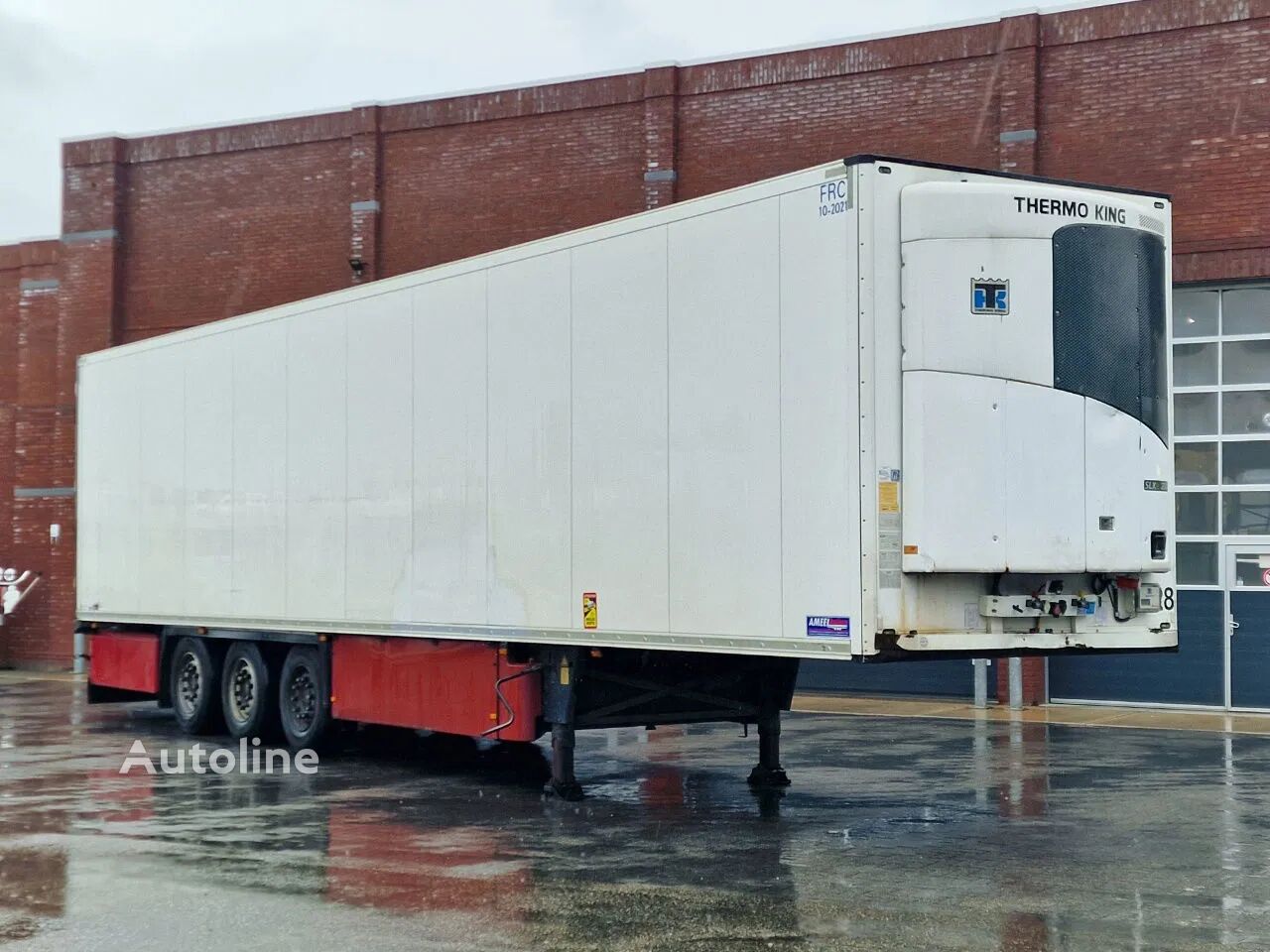 Полуприколка ладилник Schmitz Cargobull SCB*S3B - Thermoking SLXe 200 - Rohrbahnen / Meat rails - Lift a - Autoline