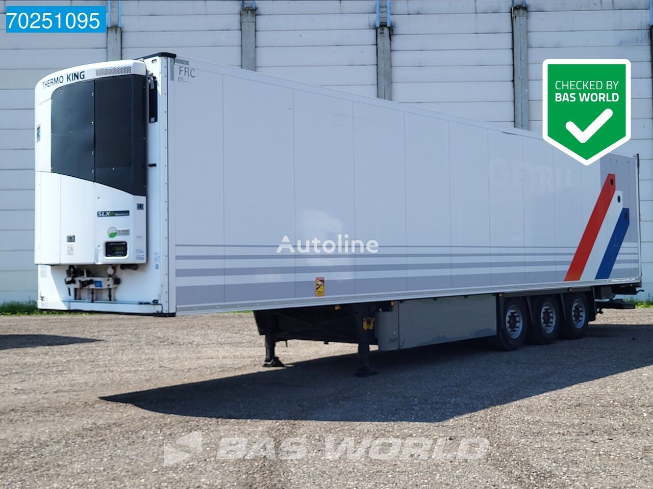 Schmitz Cargobull SCB*S3B TÜV 10/24 Tailgate Blumenbreit Doppelverdamper Palettenk refrigerated semi-trailer