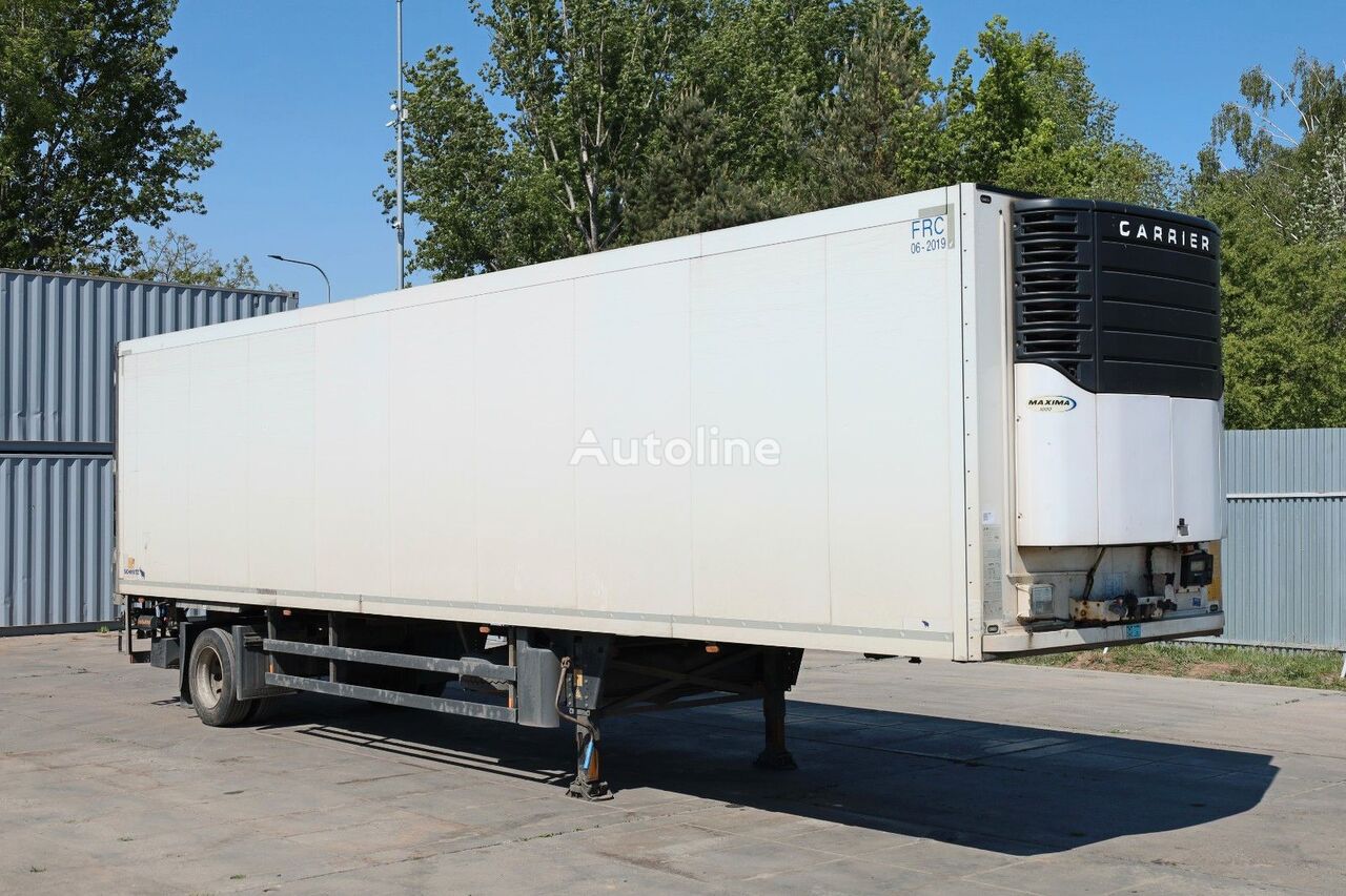 напівпричіп рефрижератор Schmitz Cargobull SKO 10, CARRIER MAXIMA 100(8.313 MTH), TAIL LIFT