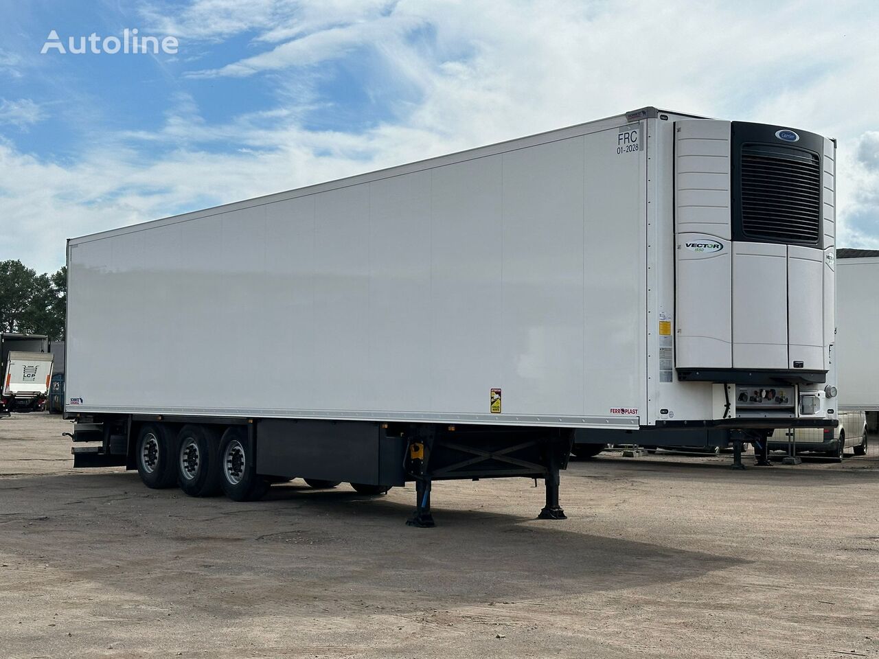 semi-trailer berpendingin Schmitz Cargobull SKO 24