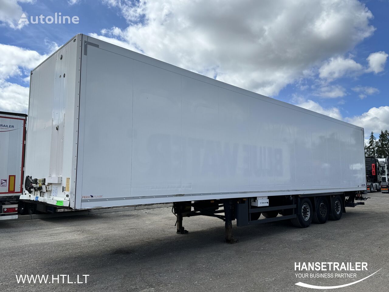 полуприцеп рефрижератор Schmitz Cargobull SKO 24 2 LIFT AXLES Standart box