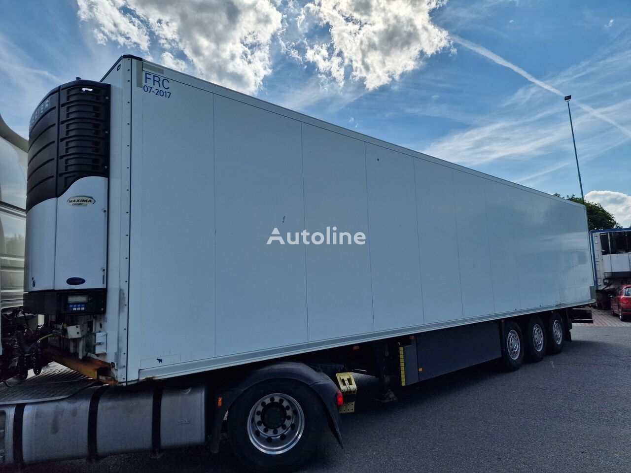 Schmitz Cargobull SKO 24, Carrier Maxima 1300, TOLSHCHINA STEN 7cm  refrigerated semi-trailer