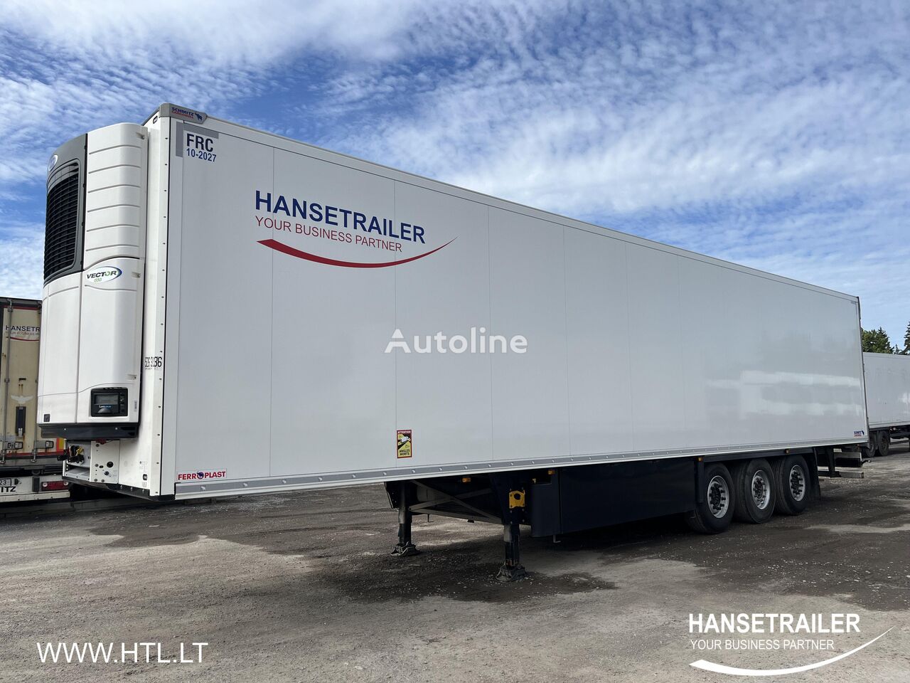 Schmitz Cargobull SKO 24 FP45 Double deck Doppelstock refrigerated semi-trailer