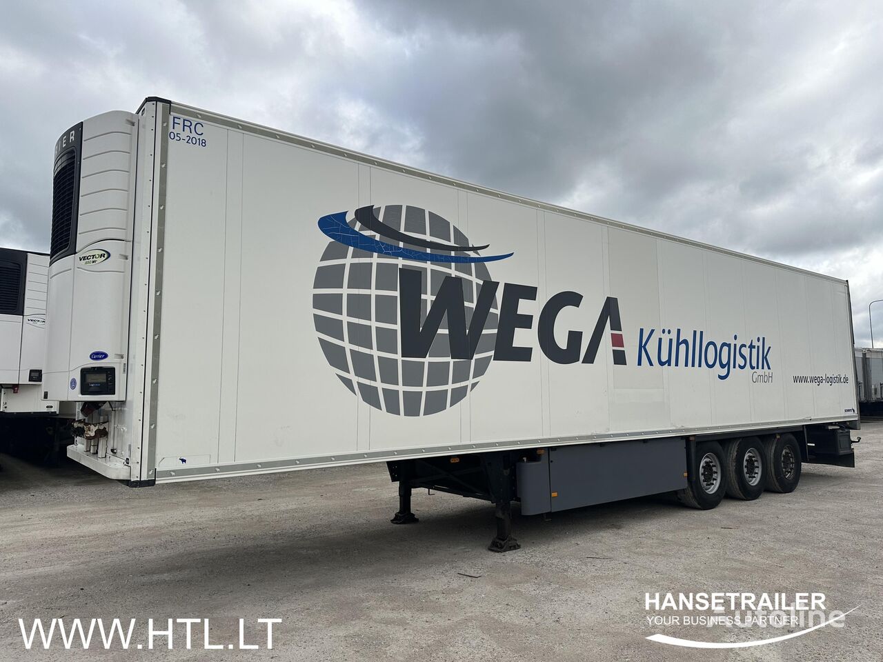 Schmitz Cargobull SKO 24 FP45 Multitemp DoubleDeck Lift axle refrigerated semi-trailer