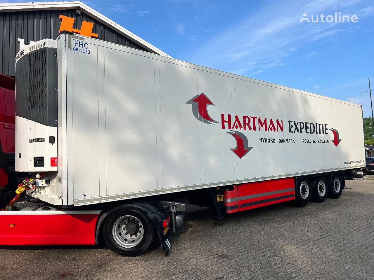 Schmitz Cargobull SKO 24 SLXe 400 Liftachse 270H 250B APK 08/2025! refrigerated semi-trailer