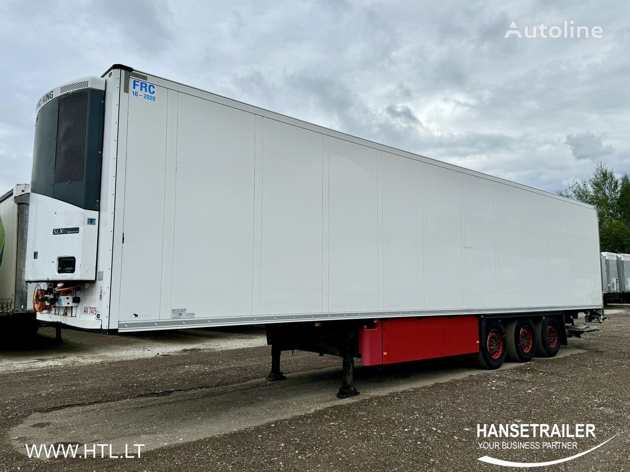 Schmitz Cargobull SKO 24 Thermoking Double Deck Multitemp refrigerated semi-trailer