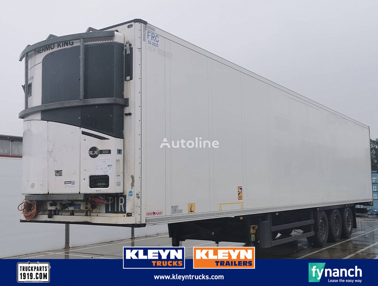 Schmitz Cargobull SKO 24 thermoking slxi300 refrigerated semi-trailer