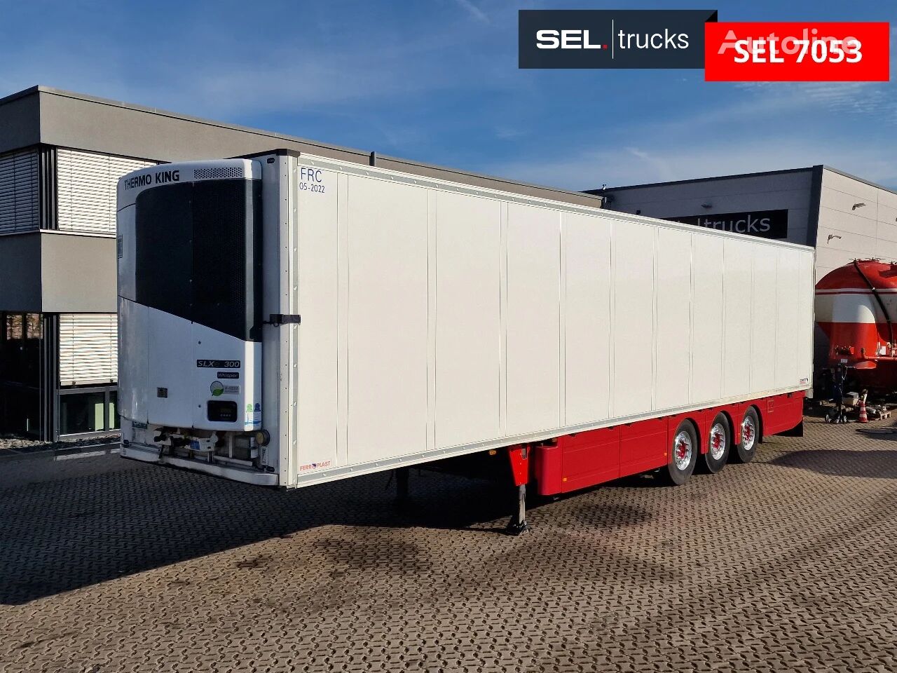 Schmitz Cargobull SKO 24/L-13.4FP 60 COOL Alu-Felgen / ATP 05.2022 / Liftachse refrigerated semi-trailer