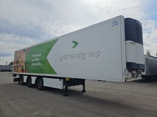 العربات نصف المقطورة شاحنة التبريد Schmitz Cargobull SKO 24/L podjomnaja os