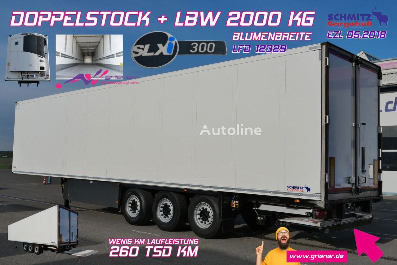 Semi-remorque frigorifique Schmitz Cargobull SKO 24/TK /DOPPELSTOCK - Autoline