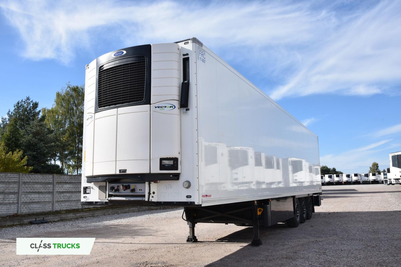 Schmitz Cargobull SKO FP 45 Carrier Vector 1550 semitrailer frys - Autoline