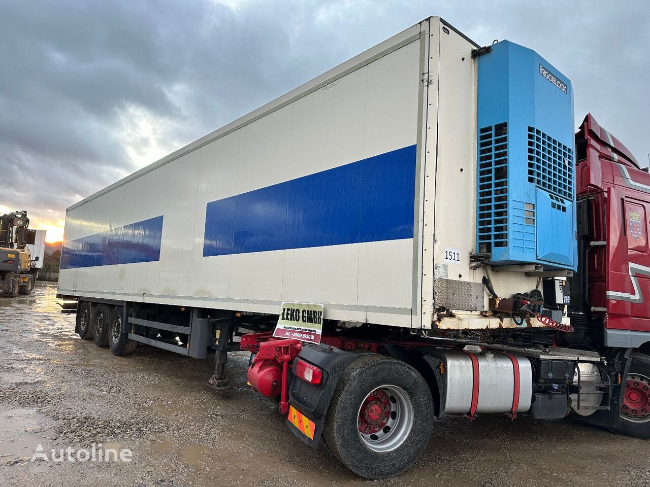 Schmitz Cargobull SKO24  refrigerated semi-trailer