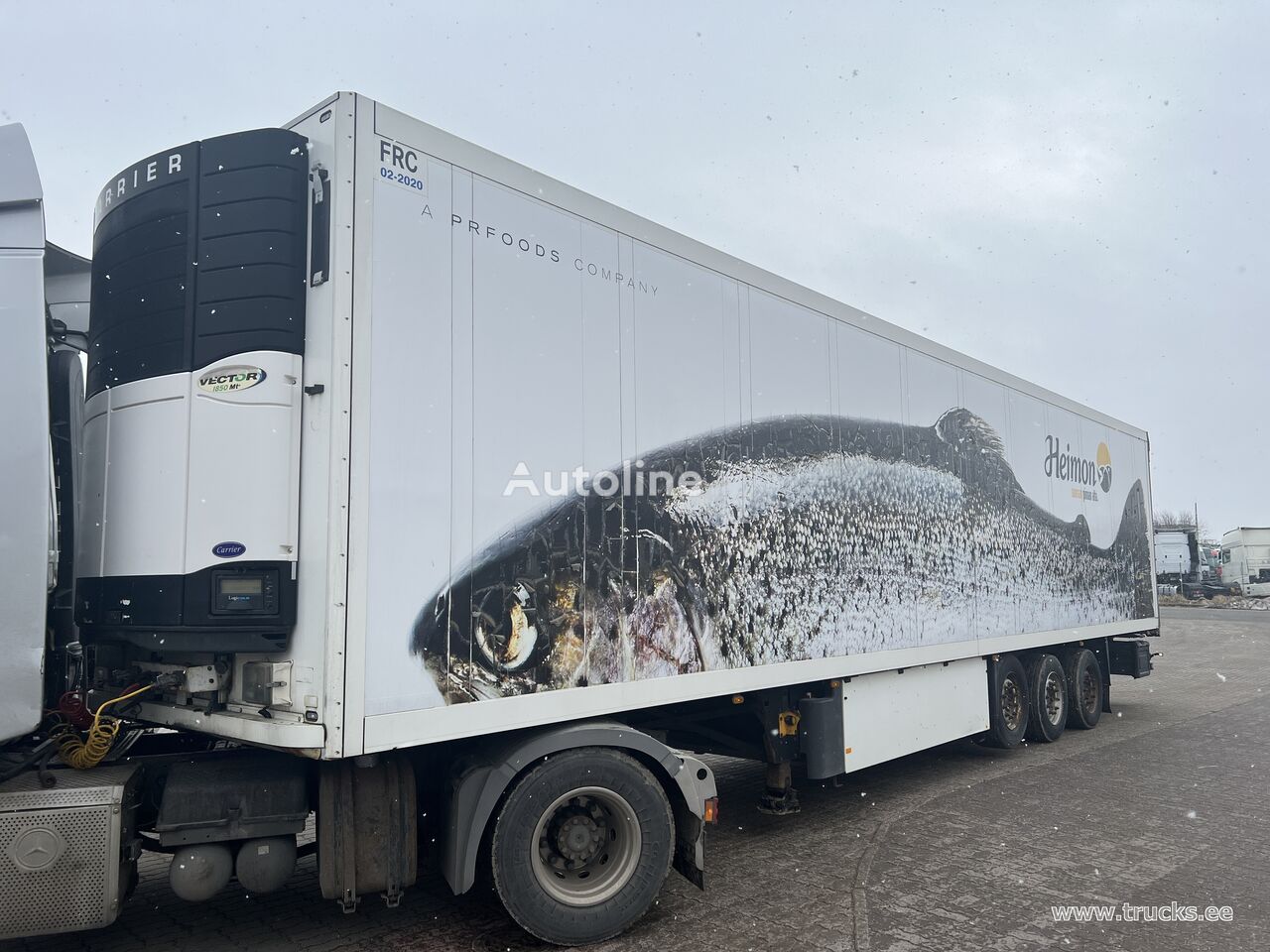 návěs chladírenský Schmitz Cargobull SKO24L, MT