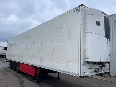 Schmitz Cargobull Thermo King SLX 400 /2.70 hoog/Palletkist/singleTemp, Blumentbre refrigerated semi-trailer