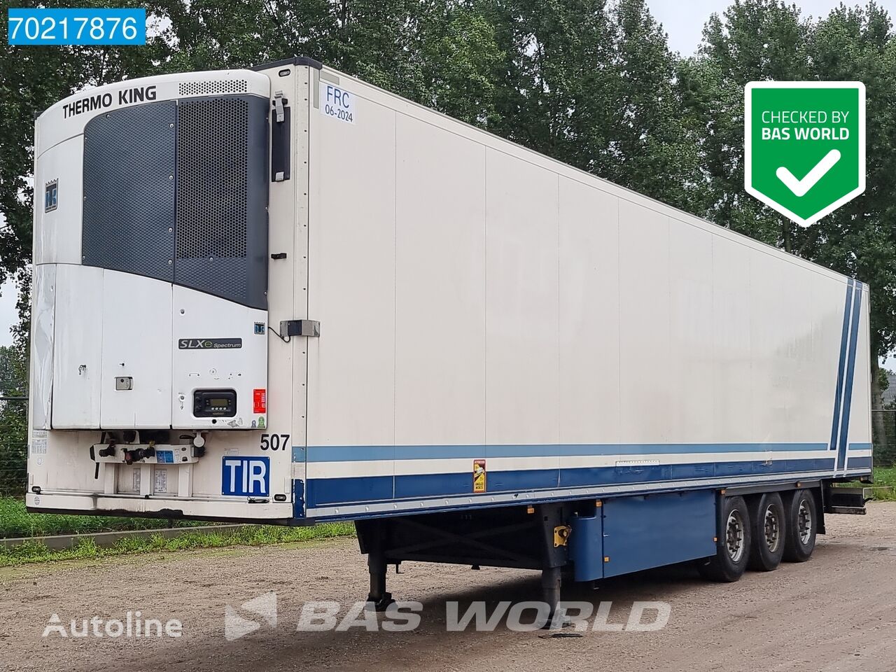 хладилно полуремарке Schmitz Cargobull Thermo King SLXe Spectrum 3 axles Bi-/MultiTemp NL-Truck Liftach