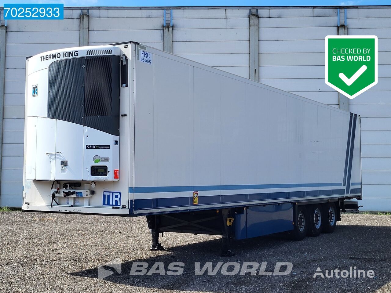 Schmitz Cargobull Thermo King SLXe Spectrum Blumenbreit Palettenkasten Doppelstock refrigerated semi-trailer