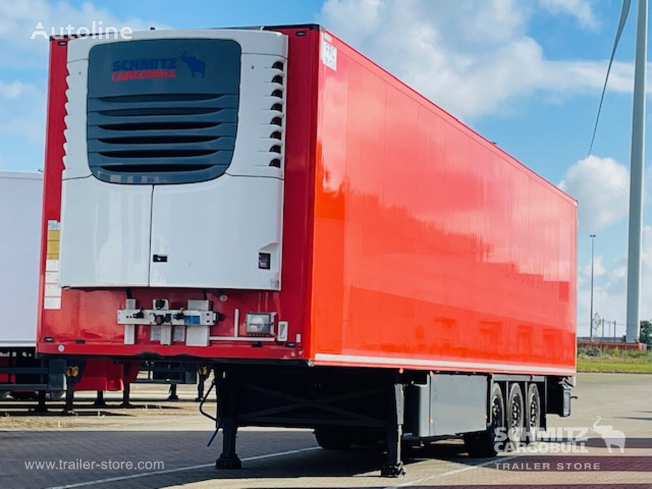 Schmitz Oplegger Vries Standard Double deck refrigerated semi-trailer