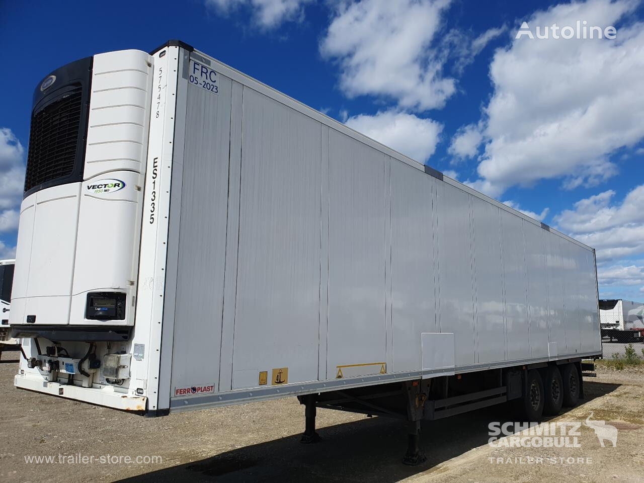 Schmitz Reefer Multitemp Double deck kylskåp semitrailer