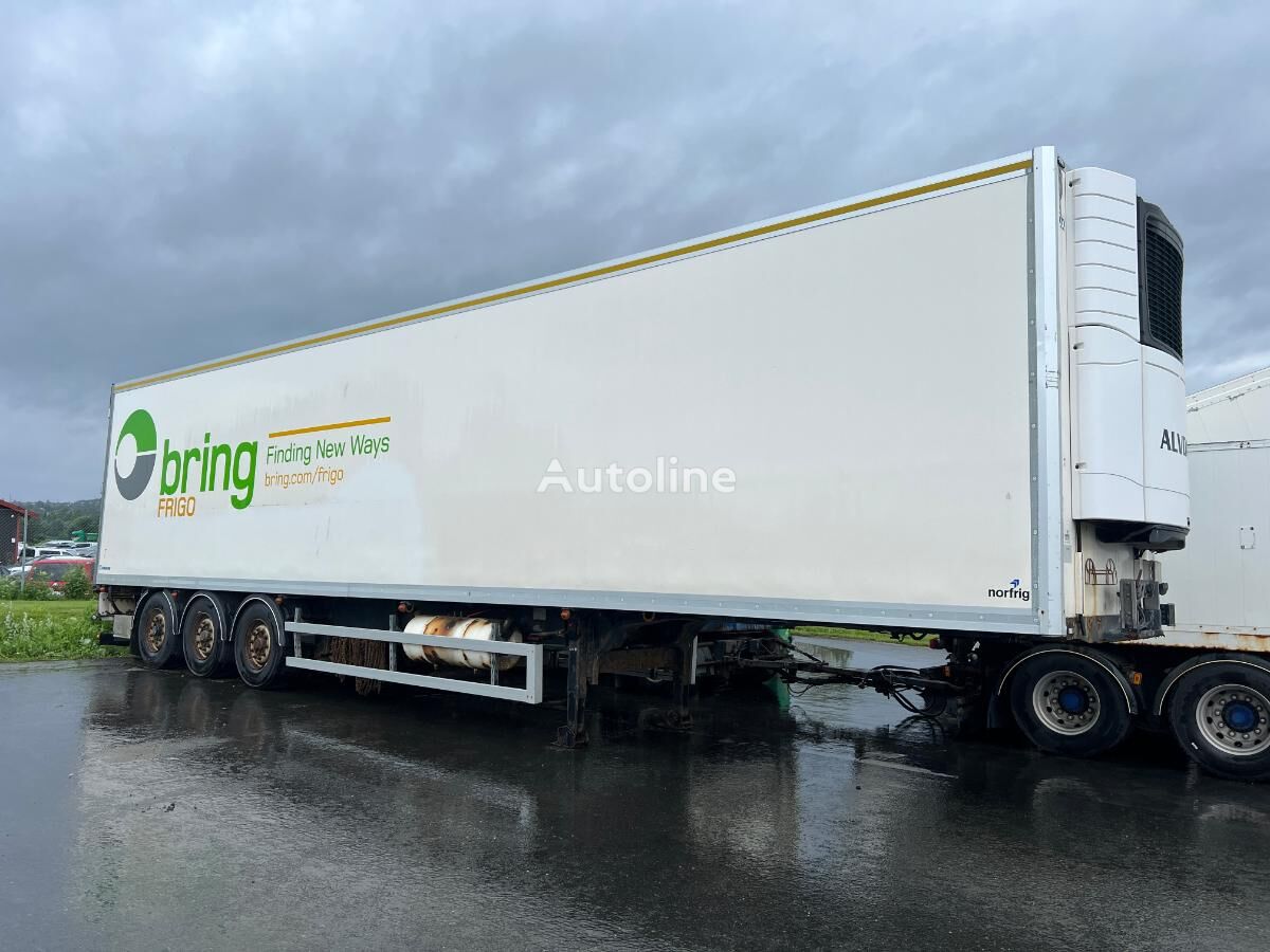 System Trailers Andre System Trailer Cool Liner semi skaptralle med refrigerated semi-trailer