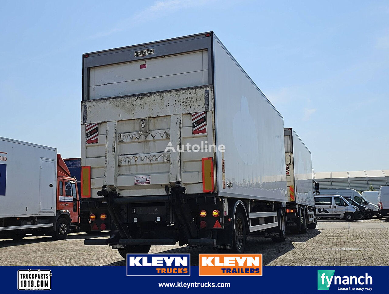 prikolica hladilnik Chereau CRD2 INOGAM CARRIER bpw axles taillift