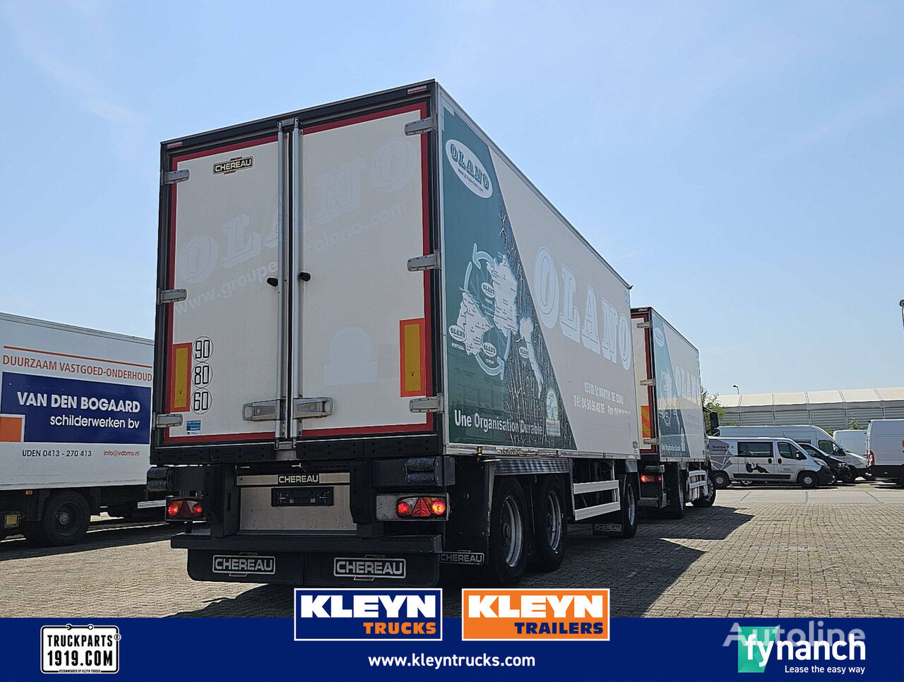 Chereau INOGAM CRD3 carrier1350 meatrail koelwagen aanhanger