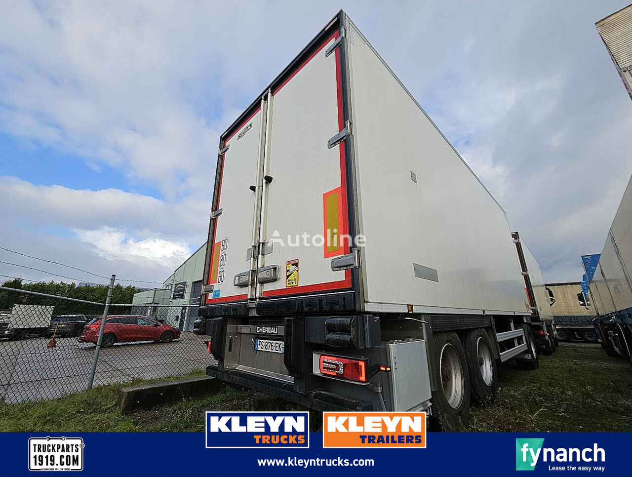 Chereau Meatrails,Chereau,TK refrigerated trailer