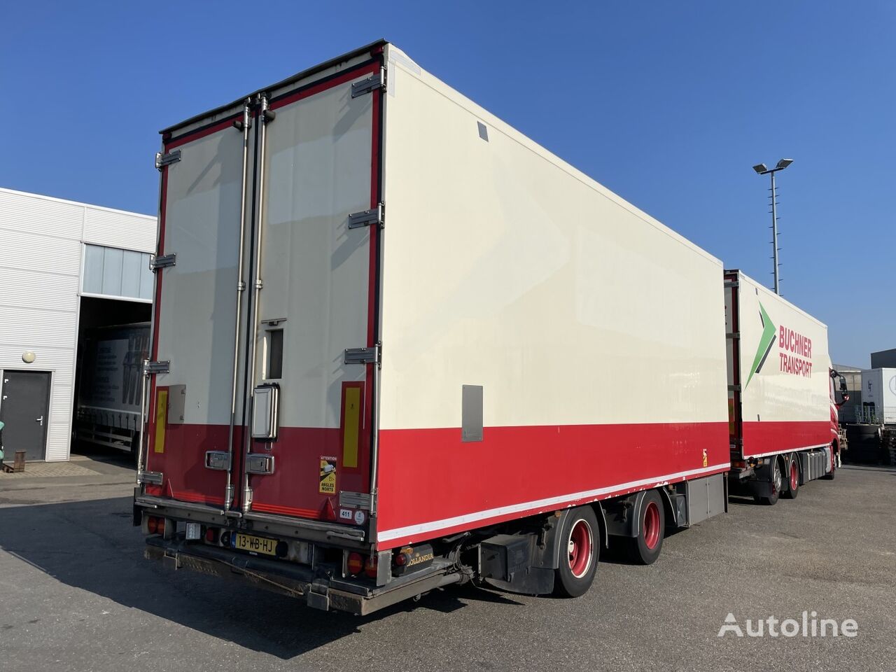 Draco MZS 220 refrigerated trailer