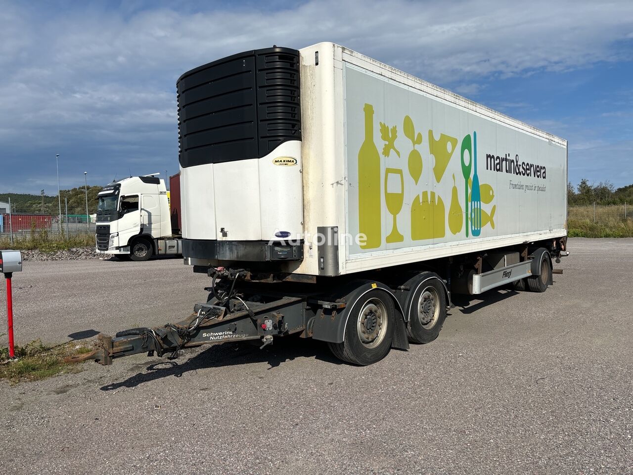 Fliegl 2008 refrigerated trailer