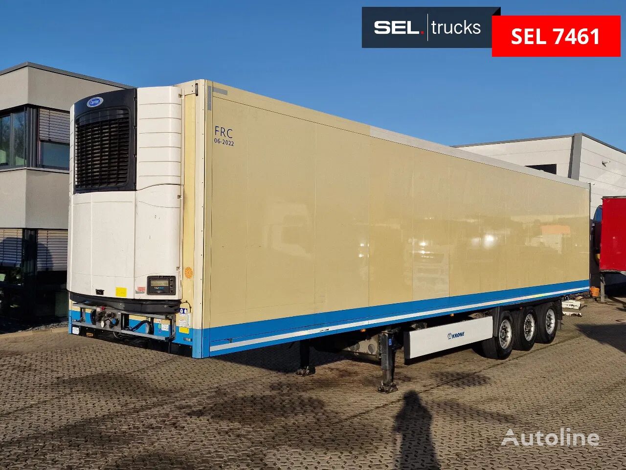 Krone SD refrigerated trailer